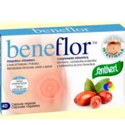 Santiveri Beneflor Integratore Flora Intestinale 40 Capsule Fermenti Lattici