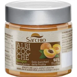 Sarchio Composta Di Albicocche Biologico Senza Glutine 250 G Dolcificanti E Composte