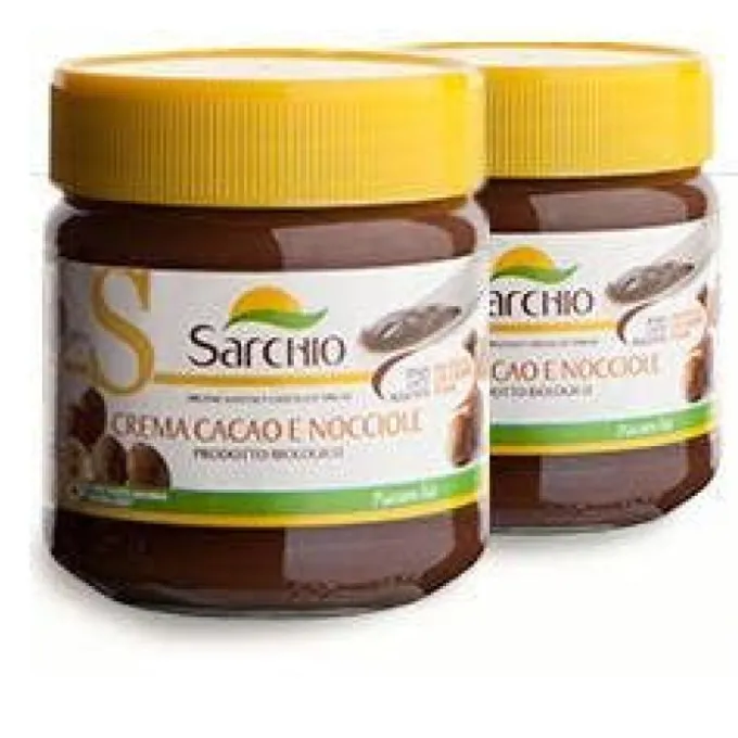 Sarchio Crema Cacao E Nocciole Bio Senza Latte Aggiunto 200 G Dolcificanti E Composte