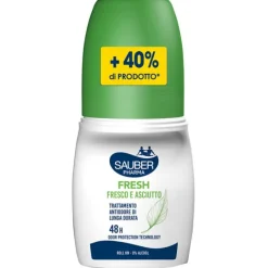 Sauber Deo 48H Fresh Fresco E Asciutto Roll On 70 Ml