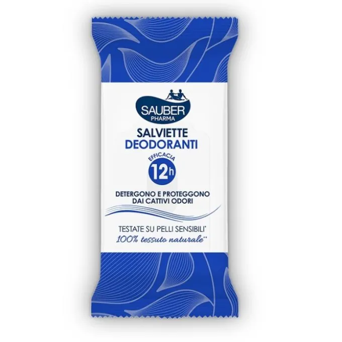 Sauber Salviette Deodoranti 10 Salviette