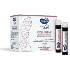 Sauber Systemlife Antieta' Collagene 10 Flaconcini Da 25 Ml Alimenti Normali