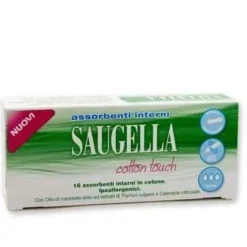 Saugella Cotton Touch Assorbenti Interni Regular Promo 16 Pezzi