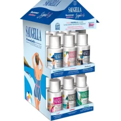 SAUGELLA KIT COMPLETO IGIENE INTIMA EXPO BANCO - KIT COSMETICO PER IGIENE INTIMA