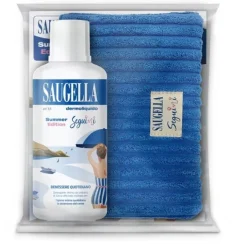 SAUGELLA SEGUIMI BUNDLE DERMOLIQUIDO 500 ML + GADGET POCHETTE - COSMETICO PER IGIENE INTIMA
