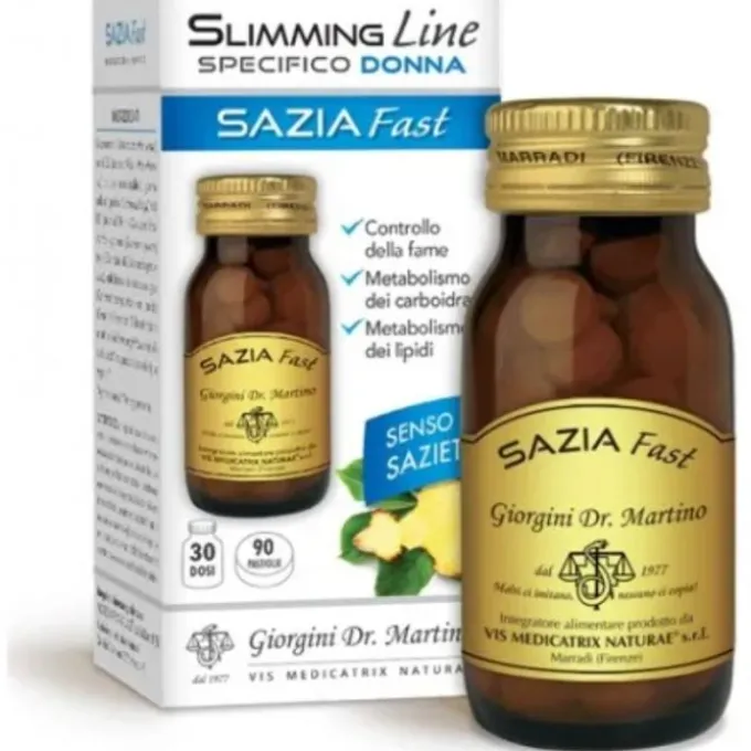 SAZIA FAST DONNA INTEGRATORE FAME NERVOSA 90 PASTIGLIE - INTEGRATORE ALIMENTARE
