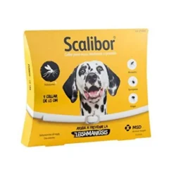 Scalibor Protector Band Collare Antiparassitario Bianco 65Cm Cani Taglia Grande