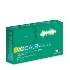 Scharper Vocalen Integratore 20 Capsule Disinfettanti Bocca E Gola Pastiglie