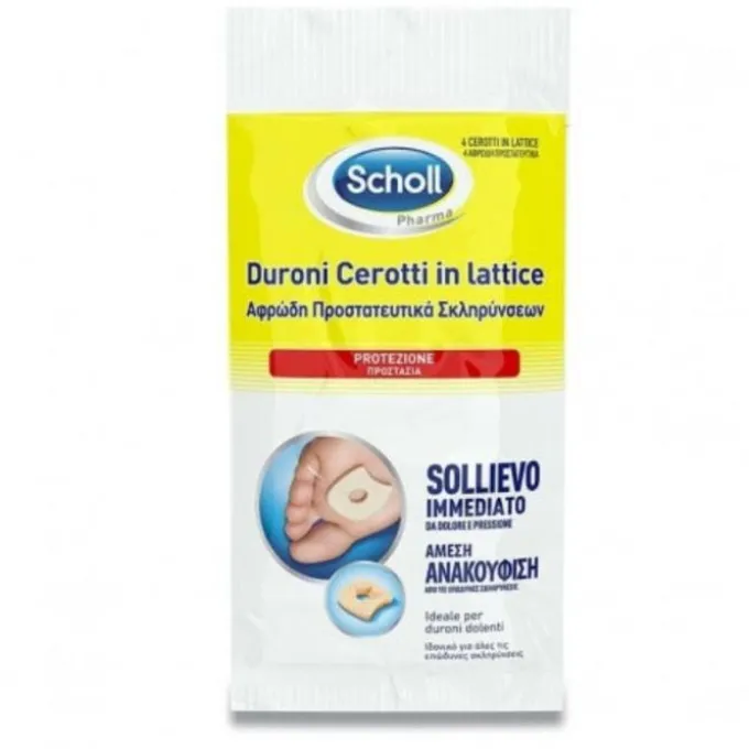 Scholl Cerotti In Lattice Protezione Duroni 4 Cerotti Calli E Durezze
