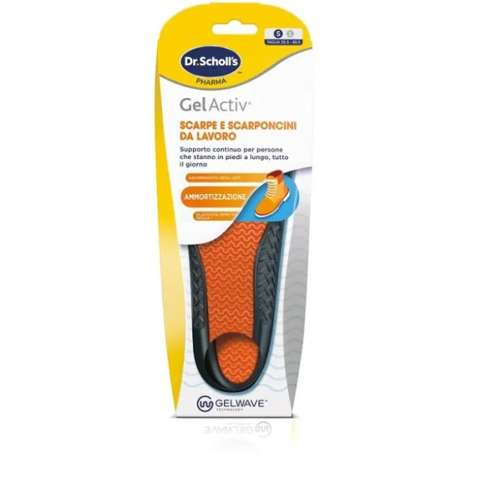 SCHOLL GELACTIV SCARPE LAVORO MISURA SMALL - DISPOSITIVO MEDICO CLASSE I