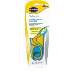 SCHOLL GELACTIV SOLETTE SCARPE CASUAL UOMO/DONNA MISURA S - DISPOSITIVO MEDICO CLASSE I