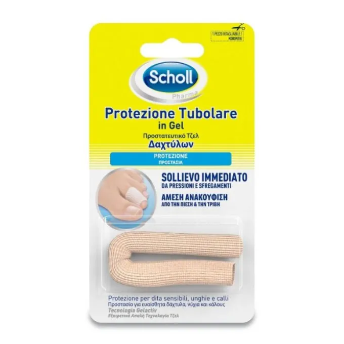 Scholl Protezione Tubolare In Gel Ritagliabile 1 Pezzo