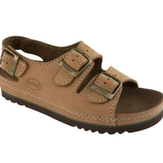 Scholl's Dr. Scholl Airbag Nubuck Sandalo Cuoio Con Cinturino Nâ°41 Calzature