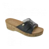 Scholl Shoes Scholl Wappy Sandalo Memory Navy Blue 36