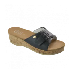 Scholl Shoes Scholl Wappy Sandalo Memory Navy Blue 36