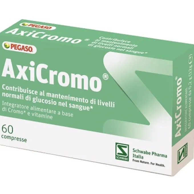 Schwabe Axicromo 60 Compresse Salute Metabolica