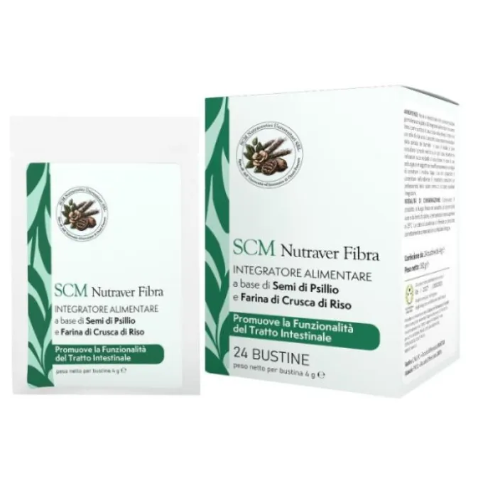 Scm Nutraver Fibra 24 Bustine Regolarita E Depurazione