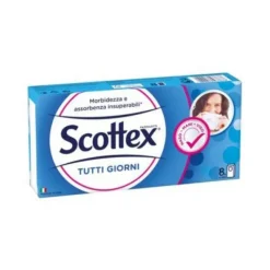 Scottex Fazzoletti Tutti Giorni 8 Pezzi