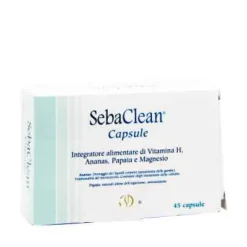 Sebaclean Integratore 45 Capsule Integratori Anticaduta