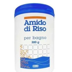 Sella Amido Riso Bagno 300 G Detersione Pelle Secca