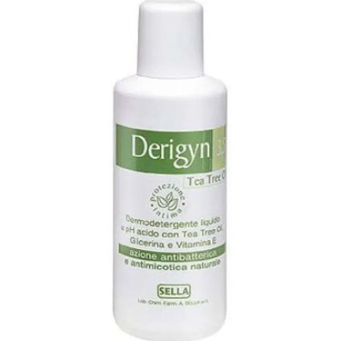 Sella Derigyn Tea Tree Oil Detergente Intimo Antibatterico 300 Ml Igiene Quotidiana