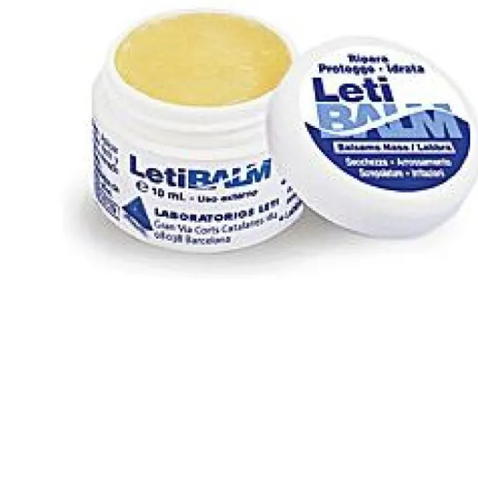 Sella Leti Balm Adulti Balsamo Idratante Naso E Labbra Secche Vasetto 10 Ml