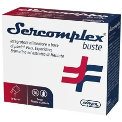 Sercomplex Integratore Per La Circolazione 20 Bustine Integratori Venotonici