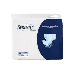 Serenity Classic Pannolone Mutandina Extra Xl 15 Pezzi Pannoloni Per Adulti