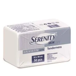 Serenity Skin Care Salvietta Carta Tenderness 32X38 Cm 50 Pezzi