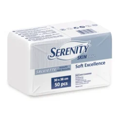 Serenity Skin Care Salviette Tnt Soft Excellence 30X38 Cm 50 Pezzi Strumenti Sanitari