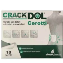 Shedir Unipersonale Crackdol Cerotto Per Dolori Muscolari E Articolari 10 Pezzi
