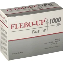 Shedir Unipersonale Flebo-Up 1000 Integratore 18 Bustine Integratori Venotonici
