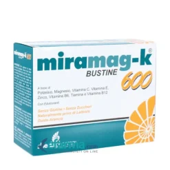 Shedir Unipersonale Miramag-K 600 Integratore Potassio E Magnesio 20 Bustine