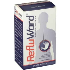 Shedir Unipersonale Refluward Menta Integratore Digestivo 20 Bustine Reflusso