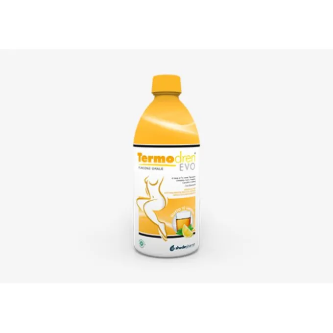 Shedir Unipersonale Termodren Evo Integratore Gusto Té Al Limone 500 Ml Ritenzione Idrica