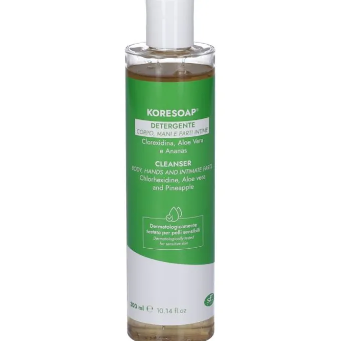 Sikelia Ceutical Derma-Team Koresoap Sap Detergente 300Ml Detersione Pelle Normale