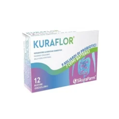 Sikurafarm Srls Kuraflor 12 Bustine Idrosolubili Fermenti Lattici