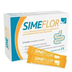 Simeflor Polvere Orosolubile Contro Diarrea E Gonfiore Addominale 10 Bustine Da 2G