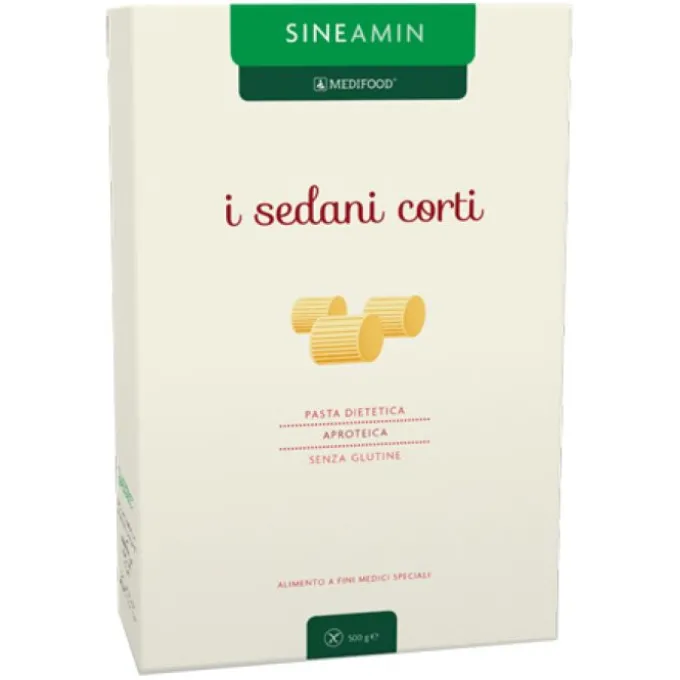 Sineamin Sedani Corti Pasta Aproteica E Senza Glutine 500G