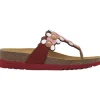 Sintra Flip-Flop Microfibre+Access W Red 40