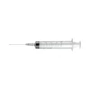 Siringa Ipodermica Atossica Apirogena In Polipropilene Trasparente Monouso Inj/Light 20Ml Con Ago In Acciaio Inox Triplice Affilatura Gauge21 0,8X38Mm Cono Luer Eccentrico Verde