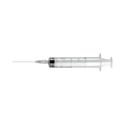 Siringa Ipodermica Atossica Apirogena In Polipropilene Trasparente Monouso Inj/Light 20Ml Con Ago In Acciaio Inox Triplice Affilatura Gauge21 0,8X38Mm Cono Luer Eccentrico Verde