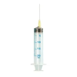 Siringa Plastica Ago Eccentrico Gauge1 20Ml Siringhe