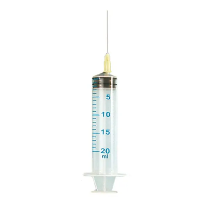 Siringa Plastica Ago Eccentrico Gauge1 20Ml Siringhe