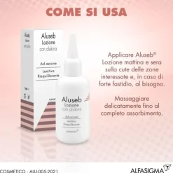 Skinius Aluseb Lozione Dermatita Seborroica Con Alukina 75 Ml Trattamenti Anticaduta