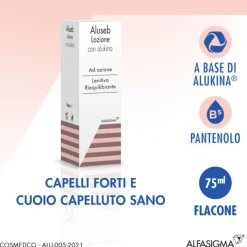 Skinius Aluseb Lozione Dermatita Seborroica Con Alukina 75 Ml Trattamenti Anticaduta