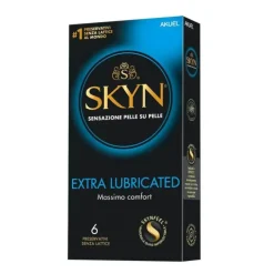 Skyn Profilattico Extralubrificato 6 Pezzi Preservativi