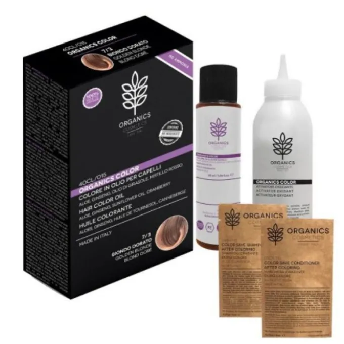 Sma Organics Pharm Organic Color 7/3 Biondo Dorato Tinta Per Capelli Tinte