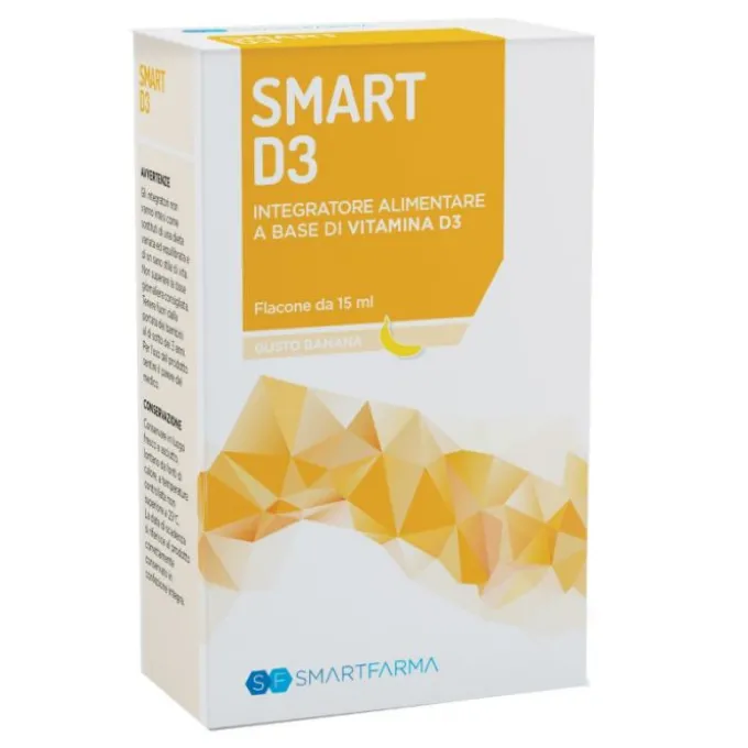 Smartfarma Smart D3 Gocce Integratore Di Vitamina D3 15 Ml Salute Delle Ossa