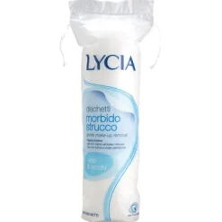 Sodalco Lycia Dischetti Struccanti Viso E Occhi In Cotone 80 Pezzi Accessori Igiene, Cura E Depilazi